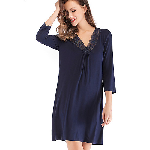 

Women's Babydoll & Slips Nightwear Black Navy Blue S M L