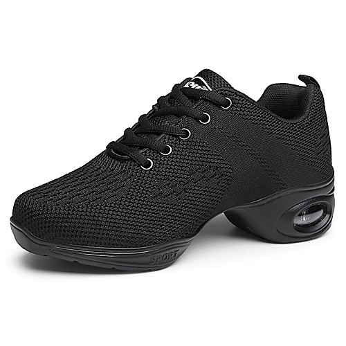 

Women's Athletic Shoes Chunky Heel Round Toe Tissage Volant Minimalism / Dad Shoes Swing Shoes Spring & Fall White / Black