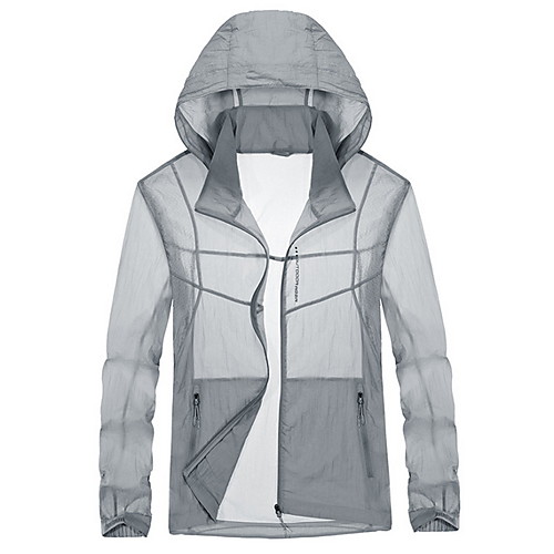 

Protective Clothing Anti Dust And Droplet Men's Suit, Solid Colored Hooded Long Sleeve Polyester Blue / Green / Dark Gray