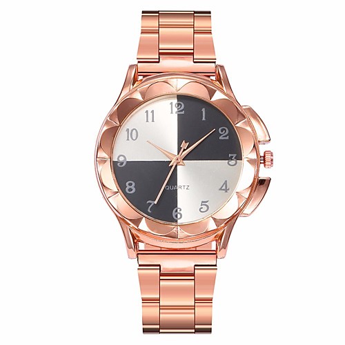 

Women's Quartz Watches Fashion Colorful Rose Gold Alloy Chinese Quartz Black White Blushing Pink Casual Watch 1 pc Analog One Year Battery Life