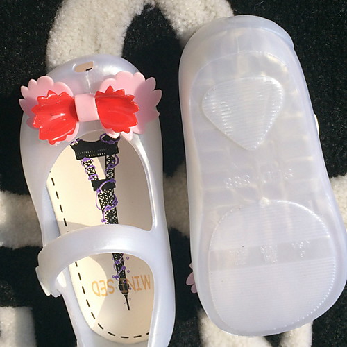 

Girls' Comfort PVC Sandals Toddler(9m-4ys) White Spring