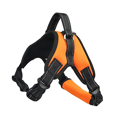 

Dog Harness Adjustable / Retractable Vest Fabric Black / Red Camouflage Color Black