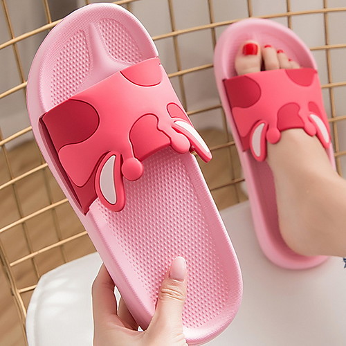 

Girls' Comfort PVC Slippers & Flip-Flops Little Kids(4-7ys) Yellow / Pink / Green Spring