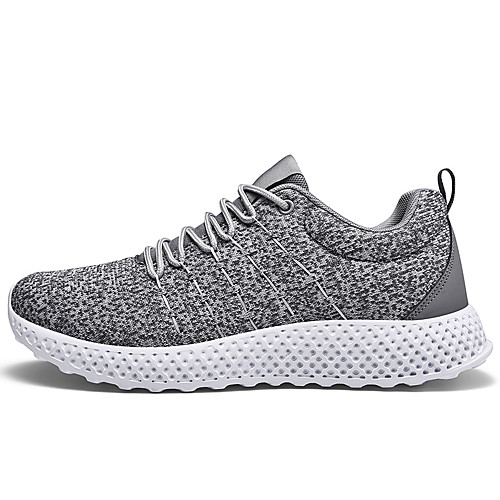 

Men's Mesh Spring & Summer Sporty / Casual Athletic Shoes Running Shoes / Walking Shoes Breathable Red / Black / Gray