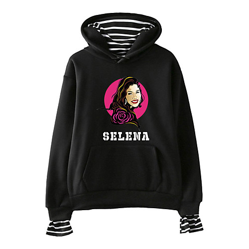 

Inspired by Cosplay Selena quintanilla Cosplay Costume Hoodie Pure Cotton Print Printing Hoodie For Men's / Women's