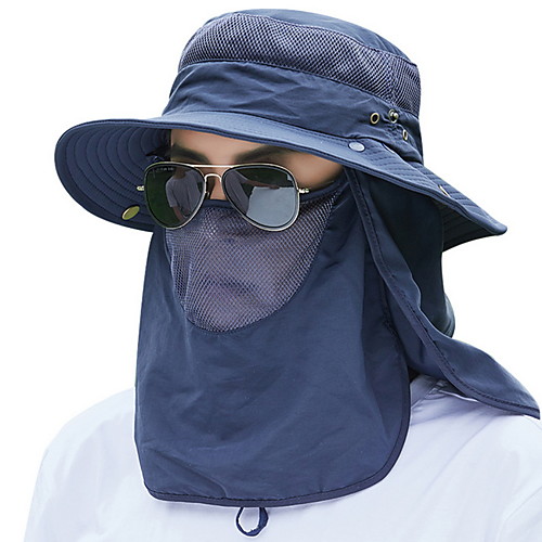 

Mens Quick Dry Neck Cover Sun protection Fishing Bucket Hat