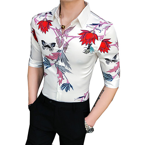 

Men's Daily Basic Shirt - Geometric Black