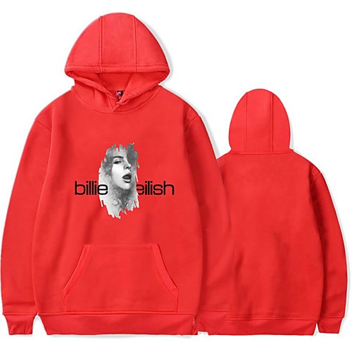 

Inspired by Cosplay Billie Eilish Cosplay Costume Hoodie Pure Cotton Print Hoodie For Men's / Women's