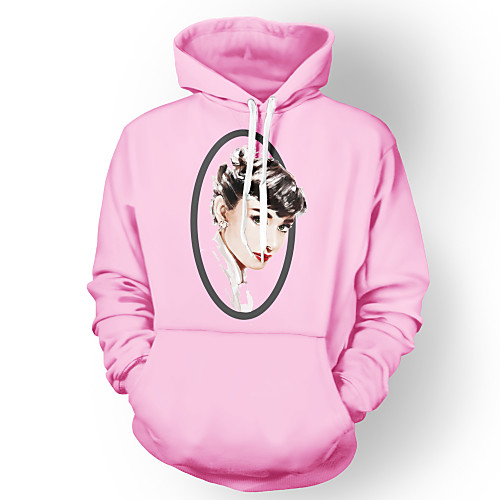 

Inspired by Funny Slogan Audrey Hepburn Marilyn Monroe Celebrity Cosplay Costume Hoodie Polyster Print Printing Hoodie For Men's / Women's