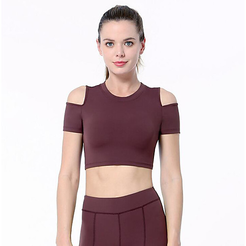 

Women's Sports T-shirt - Solid Colored Black