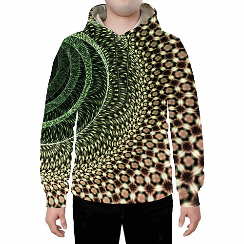 

Men's Basic Hoodie - 3D Rainbow US32 / UK32 / EU40