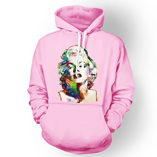 

Inspired by Funny Slogan Audrey Hepburn Marilyn Monroe Celebrity Cosplay Costume Hoodie Polyster Print Printing Hoodie For Men's / Women's