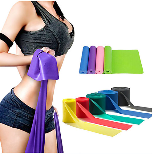 

Exercise Resistance Bands 1 pcs Sports TPE Home Workout Gym Yoga Odor Free Eco-friendly Non Toxic High Elasticity Strength Training Physical Therapy Leg Shaping For Men Women Waist & Back Leg Abdomen