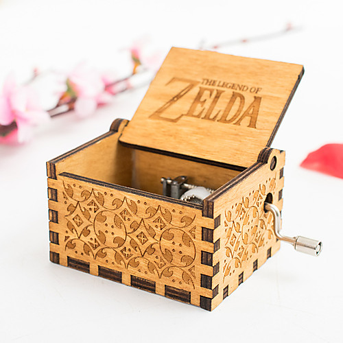 

1 pcs Music Box Wooden Retro Creative Child's Adults' All Toys Gifts