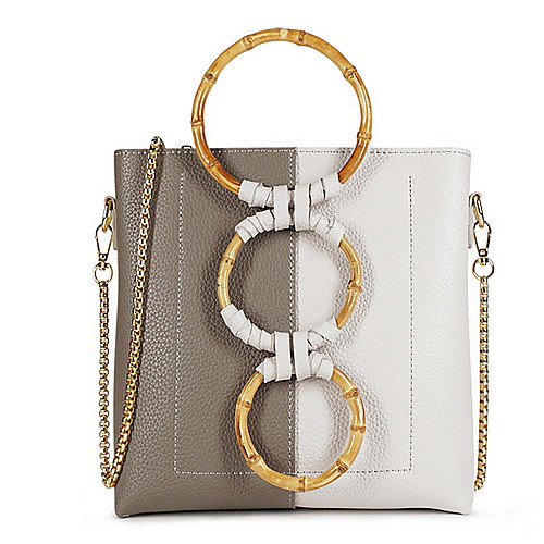 

Women's PU Crossbody Bag Solid Color White