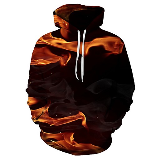 

Men's Casual Hoodie - Print Blue US32 / UK32 / EU40