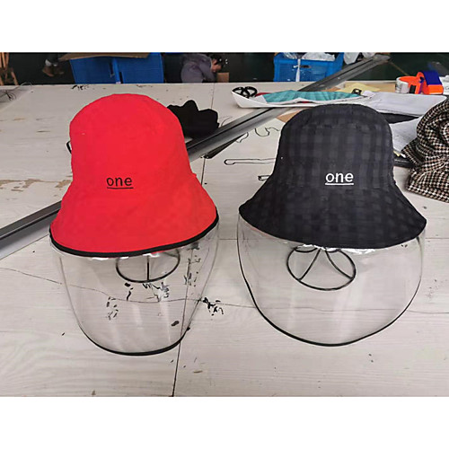 

Protective Face Mask Dust Mask Anti-Spitting Splash Hat Windproof Sand Dustproof Windshield Hat