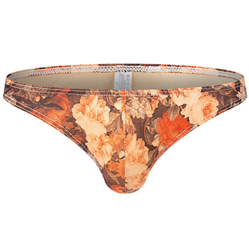 

Men's Print Briefs Underwear - Normal Low Waist Blushing Pink Blue M L XL