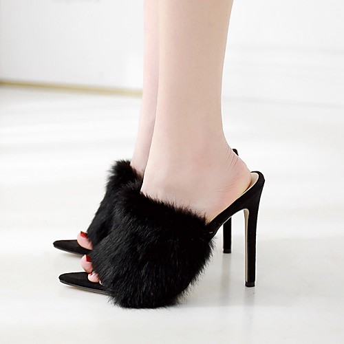 

Women's Heels Stiletto Heel Pointed Toe PU Spring & Summer Yellow / Fuchsia / Pink