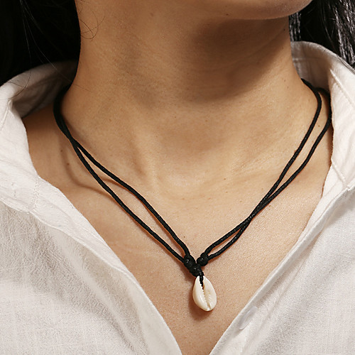 

Women's Pendant Necklace Necklace Friends European Romantic Casual / Sporty Sweet Chrome Black 60 cm Necklace Jewelry 1pc For Street Festival