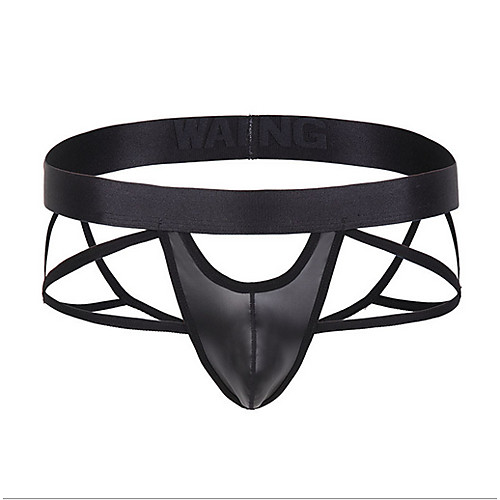 

Men's Basic G-string Underwear Mid Waist Black Gray M L XL