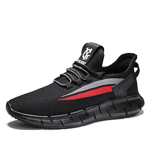 

Men's Mesh Summer / Spring & Summer Sporty / Casual Athletic Shoes Running Shoes Breathable Black / Yellow / Beige