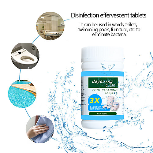 

Swimming Pool household Effervescent Tablet Cleaning and Sterilization Multifunctional Cleaning Tablet