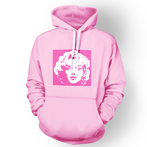 

Inspired by Funny Slogan Audrey Hepburn Marilyn Monroe Celebrity Cosplay Costume Hoodie Polyster Print Printing Hoodie For Men's / Women's