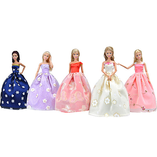 

Doll accessories Doll Clothes Doll Dress Simple Creative Kawaii Clothing Fabrics 1-5 pcs Children's All Toy Gift