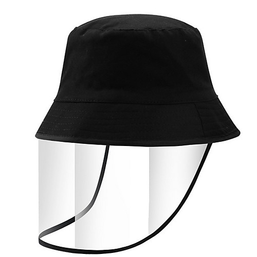 

Women's Basic Polyester Sun Hat-Color Block Yellow White Black