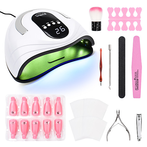 

120W Nail Lamp UV 42 LED Light Auto Dual Light Source UV/LED Lamp Gel Nail Dryer