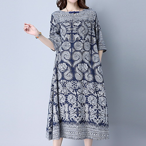 

Women's 2020 Black Dress Elegant Summer Shift Floral M L
