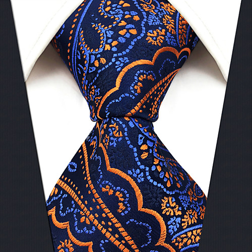 

Men's Party / Work / Basic Necktie - Paisley / Jacquard