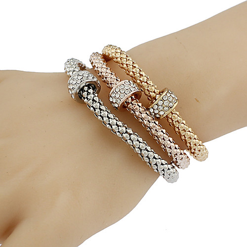 

Women's Bracelet Classic Wedding Birthday Vintage Theme European Trendy Casual / Sporty Ethnic French Alloy Bracelet Jewelry Rainbow For Date Festival
