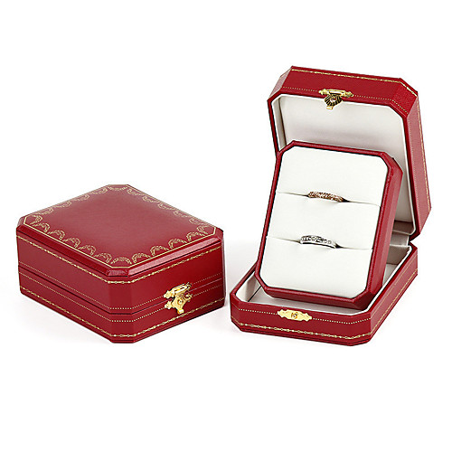

Square Jewelry Packaging - Red 9.1 cm 11.4 cm 5.5 cm / Women's