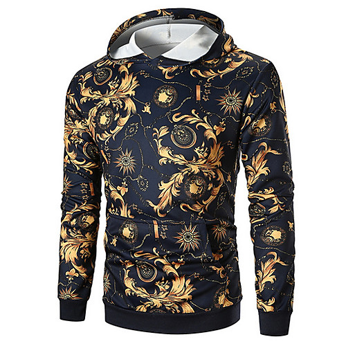 

Men's Hoodie Print Hooded Basic Black US32 / UK32 / EU40 US34 / UK34 / EU42 US36 / UK36 / EU44 US38 / UK38 / EU46