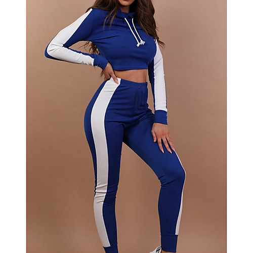 

Women's Hoodie - Color Block Pant