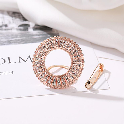 

Women's Brooches Hollow Out Flower Fashion Brooch Jewelry Gold For Dailywear Date