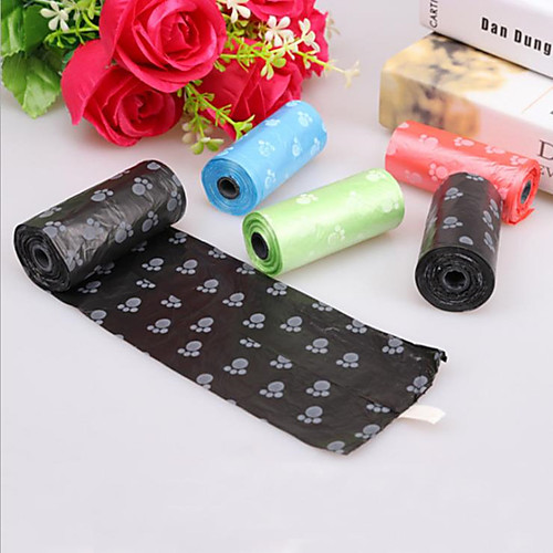 

Printed pet garbage bag cat poop bag Dog Poop Bag