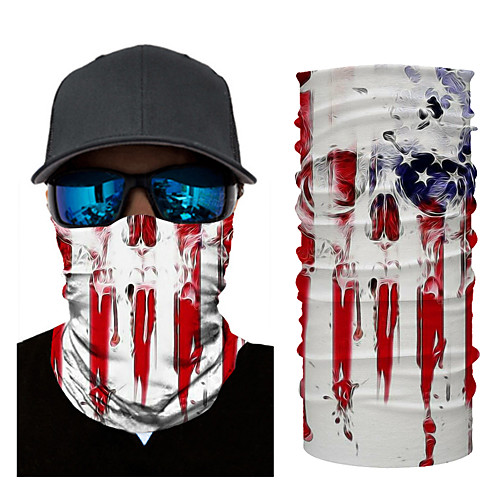 

Men's 3D Print Square Scarf - Floral / Print / Color Block