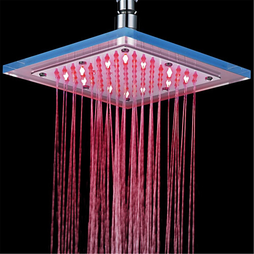 

3-Color Temperature Sensitive LED Color Changing Hand Shower