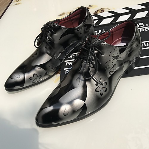 

Men's PU Fall / Spring & Summer Business / British Oxfords Golf Shoes Non-slipping Booties / Ankle Boots Wine / Yellow / Dark Blue