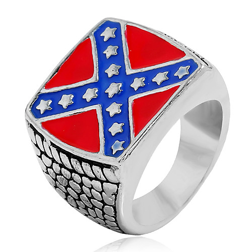 

Women's Ring 1pc Blue Alloy Elegant Holiday European Festival Jewelry