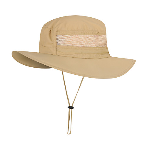 

Hiking Hat Hiking Cap Fishing Hat Hat 1 PCS Portable Sunscreen UV Resistant Breathable Solid Color Nylon Autumn / Fall Spring Summer for Men's Women's Camping / Hiking Hunting Fishing Army Green Grey