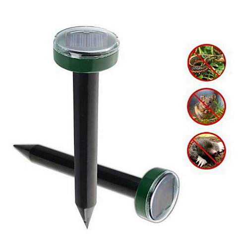 

Mole Rat Repellent Solar Ultrasonic Repeller Spike Garden Pest Deterrent