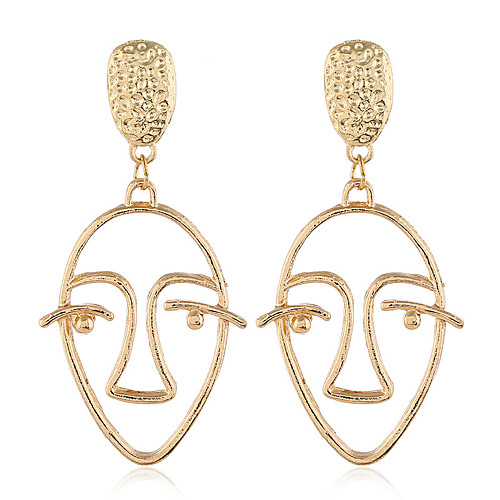 

Women's Earrings Holiday Wedding Birthday Romantic Earrings Jewelry Gold For Date Street Festival 1 Pair