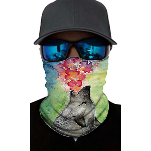 

Men's Active / Basic Infinity Scarf / Mask / Balaclavas - Print / Color Block