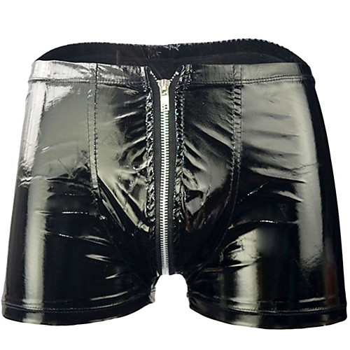 

Men's Basic Boxers Underwear - Normal Low Waist Black One-Size