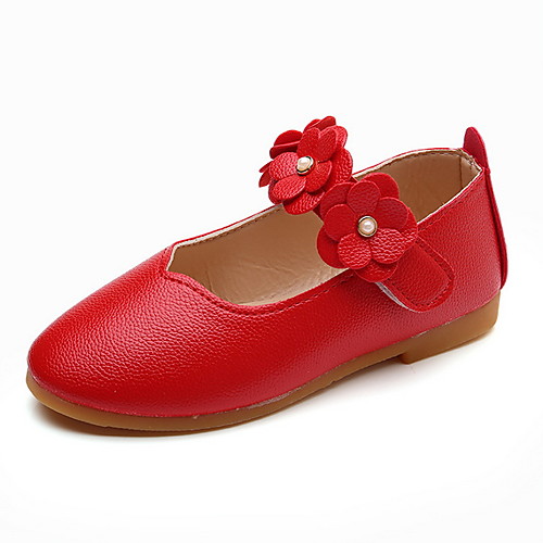 

Girls' Comfort PU Flats Toddler(9m-4ys) Red / Pink / White Spring