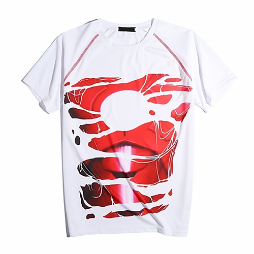 

Men's Daily Basic T-shirt - 3D White